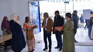 Celebration d Yennayer 2074 a l universite Abderrahmane Mira Bejaia par la faculte des lettres et des langues le 11 01 2024027