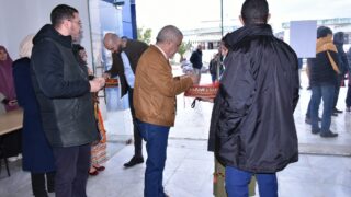 Celebration d Yennayer 2074 a l universite Abderrahmane Mira Bejaia par la faculte des lettres et des langues le 11 01 2024029