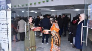 Celebration d Yennayer 2074 a l universite Abderrahmane Mira Bejaia par la faculte des lettres et des langues le 11 01 2024035