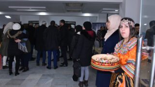 Celebration d Yennayer 2074 a l universite Abderrahmane Mira Bejaia par la faculte des lettres et des langues le 11 01 2024037