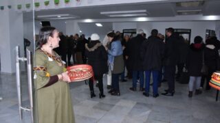 Celebration d Yennayer 2074 a l universite Abderrahmane Mira Bejaia par la faculte des lettres et des langues le 11 01 2024038