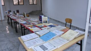 Celebration d Yennayer 2074 a l universite Abderrahmane Mira Bejaia par la faculte des lettres et des langues le 11 01 2024055