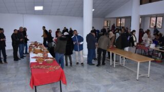 Celebration d Yennayer 2074 a l universite Abderrahmane Mira Bejaia par la faculte des lettres et des langues le 11 01 2024057
