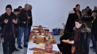 Celebration d Yennayer 2074 a l universite Abderrahmane Mira Bejaia par la faculte des lettres et des langues le 11 01 2024058