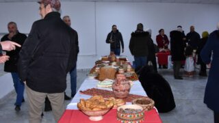 Celebration d Yennayer 2074 a l universite Abderrahmane Mira Bejaia par la faculte des lettres et des langues le 11 01 2024059