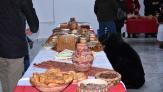 Celebration d Yennayer 2074 a l universite Abderrahmane Mira Bejaia par la faculte des lettres et des langues le 11 01 2024060