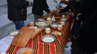 Celebration d Yennayer 2074 a l universite Abderrahmane Mira Bejaia par la faculte des lettres et des langues le 11 01 2024065