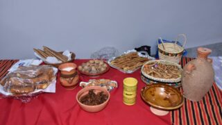 Celebration d Yennayer 2074 a l universite Abderrahmane Mira Bejaia par la faculte des lettres et des langues le 11 01 2024067