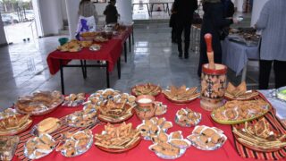 Celebration d Yennayer 2074 a l universite Abderrahmane Mira Bejaia par la faculte des lettres et des langues le 11 01 2024070