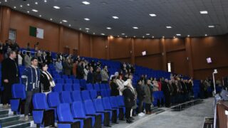 Celebration d Yennayer 2074 a l universite Abderrahmane Mira Bejaia par la faculte des lettres et des langues le 11 01 2024071