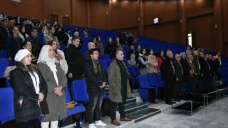 Celebration d Yennayer 2074 a l universite Abderrahmane Mira Bejaia par la faculte des lettres et des langues le 11 01 2024073