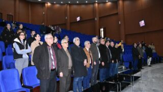 Celebration d Yennayer 2074 a l universite Abderrahmane Mira Bejaia par la faculte des lettres et des langues le 11 01 2024074