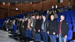 Celebration d Yennayer 2074 a l universite Abderrahmane Mira Bejaia par la faculte des lettres et des langues le 11 01 2024075