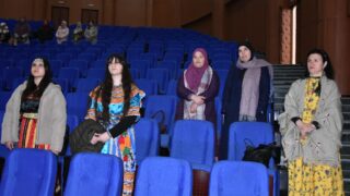 Celebration d Yennayer 2074 a l universite Abderrahmane Mira Bejaia par la faculte des lettres et des langues le 11 01 2024078