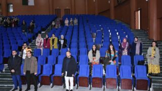 Celebration d Yennayer 2074 a l universite Abderrahmane Mira Bejaia par la faculte des lettres et des langues le 11 01 2024079