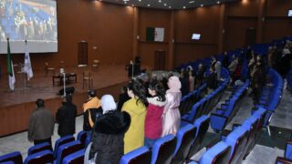 Celebration d Yennayer 2074 a l universite Abderrahmane Mira Bejaia par la faculte des lettres et des langues le 11 01 2024082
