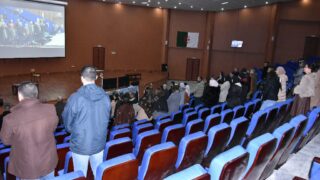 Celebration d Yennayer 2074 a l universite Abderrahmane Mira Bejaia par la faculte des lettres et des langues le 11 01 2024084