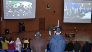 Celebration d Yennayer 2074 a l universite Abderrahmane Mira Bejaia par la faculte des lettres et des langues le 11 01 2024086