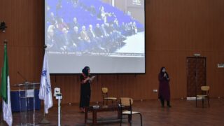 Celebration d Yennayer 2074 a l universite Abderrahmane Mira Bejaia par la faculte des lettres et des langues le 11 01 2024087