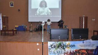 Celebration d Yennayer 2074 a l universite Abderrahmane Mira Bejaia par la faculte des lettres et des langues le 11 01 2024202