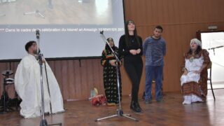 Celebration d Yennayer 2074 a l universite Abderrahmane Mira Bejaia par la faculte des lettres et des langues le 11 01 2024219