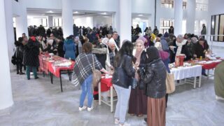 Celebration d Yennayer 2074 a l universite Abderrahmane Mira Bejaia par la faculte des lettres et des langues le 11 01 2024244