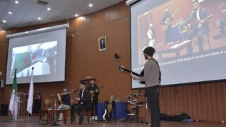 Celebration d Yennayer 2074 a l universite Abderrahmane Mira Bejaia par la faculte des lettres et des langues le 11 01 2024246