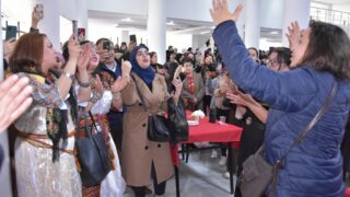 Celebration d Yennayer 2074 a l universite Abderrahmane Mira Bejaia par la faculte des lettres et des langues le 11 01 2024267