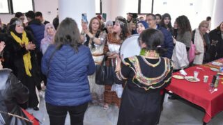 Celebration d Yennayer 2074 a l universite Abderrahmane Mira Bejaia par la faculte des lettres et des langues le 11 01 2024270