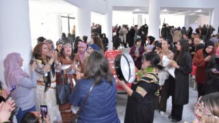 Celebration d Yennayer 2074 a l universite Abderrahmane Mira Bejaia par la faculte des lettres et des langues le 11 01 2024274