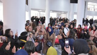 Celebration d Yennayer 2074 a l universite Abderrahmane Mira Bejaia par la faculte des lettres et des langues le 11 01 2024275