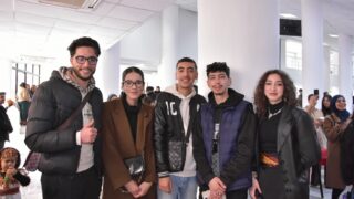 Celebration d Yennayer 2074 a l universite Abderrahmane Mira Bejaia par la faculte des lettres et des langues le 11 01 2024278