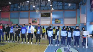 .تصفيات البطولة الوطنية الجامعية لكرة الطائرة وكرة اليد ذكور و إناث 11 Eliminatoires du Championnat national universitaire de volley bal et de handball masculin et feminin 11 02 202414