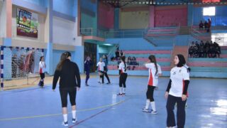 .تصفيات البطولة الوطنية الجامعية لكرة الطائرة وكرة اليد ذكور و إناث 161 Eliminatoires du Championnat national universitaire de volley bal et de handball masculin et feminin 11 02 202486