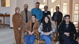 l affichage final de l atelier L2 architecture faculte de technologie Presentation de a maquette de l eudiante Boussemar Mounir 19