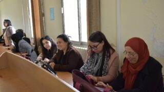 Célébration de la journée internationale de la femme, par la faculté de technologie. 166 Celebration de la journee internationale de la femme par la faculte de technologie le 07 mars 2024105