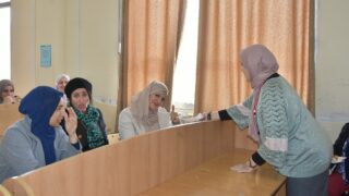 Célébration de la journée internationale de la femme, par la faculté de technologie. 18 Celebration de la journee internationale de la femme par la faculte de technologie le 07 mars 2024130