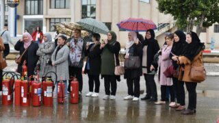 Photos prises lors des exercices de simulation au profit des ingénieurs des laboratoires universitaires 14 DSC 0750