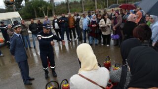 Photos prises lors des exercices de simulation au profit des ingénieurs des laboratoires universitaires 22 DSC 0761