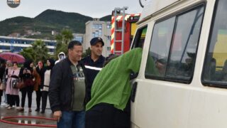 Photos prises lors des exercices de simulation au profit des ingénieurs des laboratoires universitaires 54 DSC 0804