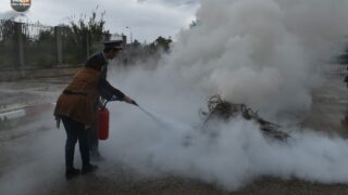 Photos prises lors des exercices de simulation au profit des ingénieurs des laboratoires universitaires 60 DSC 0813