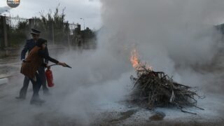 Photos prises lors des exercices de simulation au profit des ingénieurs des laboratoires universitaires 62 DSC 0815