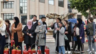 Photos prises lors des exercices de simulation au profit des ingénieurs des laboratoires universitaires 66 DSC 0821