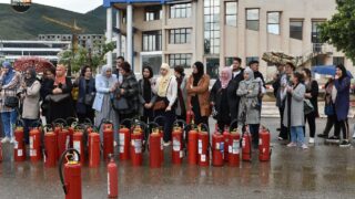 Photos prises lors des exercices de simulation au profit des ingénieurs des laboratoires universitaires 67 DSC 0822