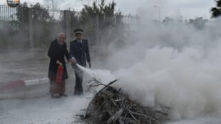 Photos prises lors des exercices de simulation au profit des ingénieurs des laboratoires universitaires 72 DSC 0829
