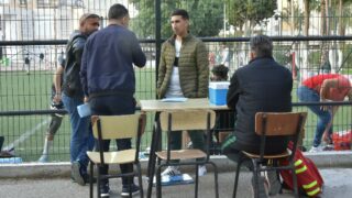 Rencontres qualificatives Mini football universitaire entre la direction des oeuvres universitaire de Bejaia et la selection de 02