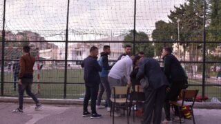 Rencontres qualificatives Mini football universitaire entre la direction des oeuvres universitaire de Bejaia et la selection de 06