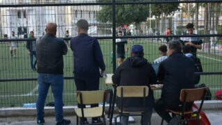 Rencontres qualificatives Mini football universitaire entre la direction des oeuvres universitaire de Bejaia et la selection de 08