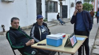 Rencontres qualificatives Mini football universitaire entre la direction des oeuvres universitaire de Bejaia et la selection de 11