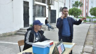 Rencontres qualificatives Mini football universitaire entre la direction des oeuvres universitaire de Bejaia et la selection de 12